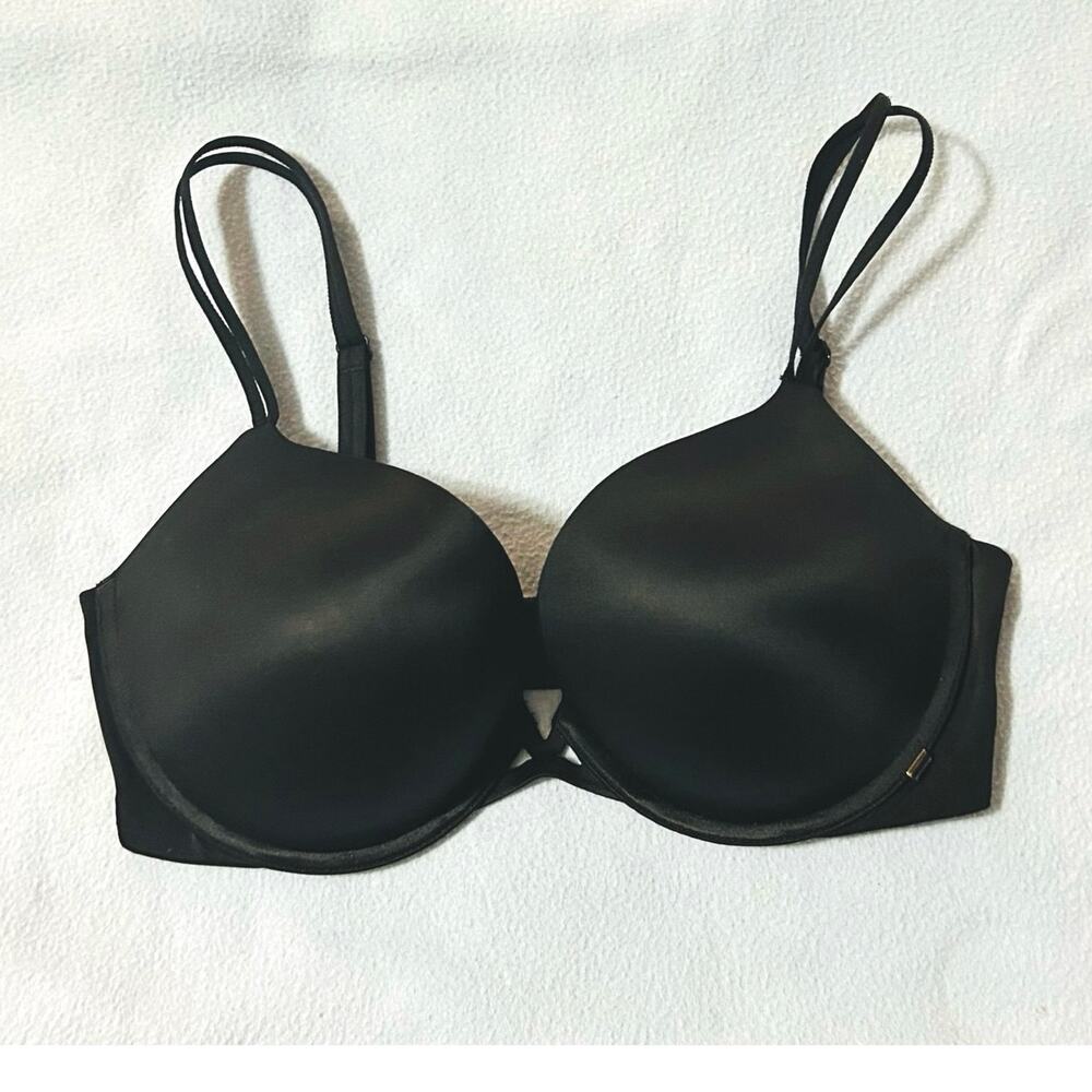 Victoria Secret Black Push-up Bra- 34DD black